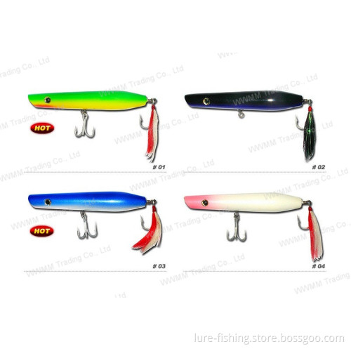 High Grade Fishing Lure, Fishing Tackle, Saltwater Lure-- Wood Popper (HYT005)